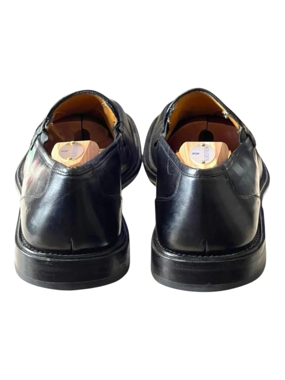 Avventura ᪣ Hand Crafted Quilted Detail Dress Shoe Loafers ᪣ Black Leather ᪣ 10M